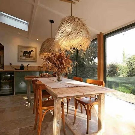 Cottage Normand Avec Sa Grande Piscine Chauffee Toute L Annee Sur Parc Arbore Et Clos En Plein Coeur De La Campagne Adapte Aux Kids Et Dog Friendly Saint-Antonin-de-Sommaire 外观 照片